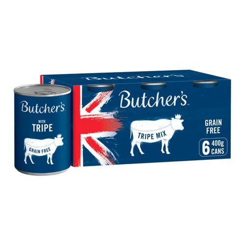 Butcher's Tripe Dog Food Tins