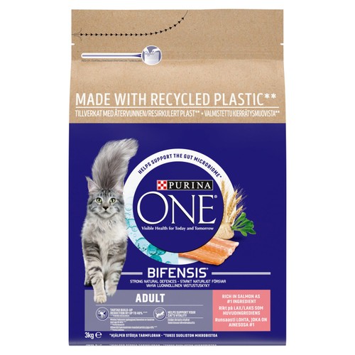 Purina One Salmon Dry Cat Food  thumbnail 3