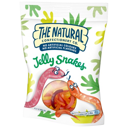 The Natural Confectionery Co. Jelly Snakes Sweets Bag thumbnail 2