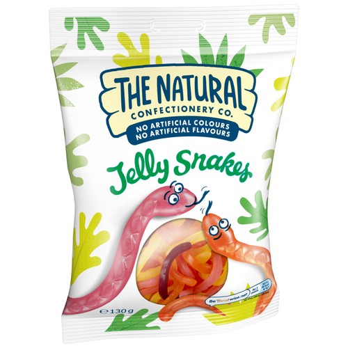 The Natural Confectionery Co. Jelly Snakes Sweets Bag thumbnail 3
