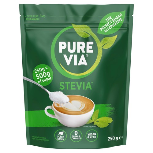 Pure Via Stevia Leaf Zero Calories Sweetener