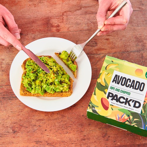 PACK'D Ripe & Chopped Frozen Avocado  thumbnail 3