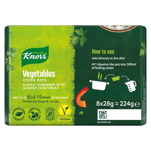 Knorr 8 Vegetable Stock Pot  thumbnail 3