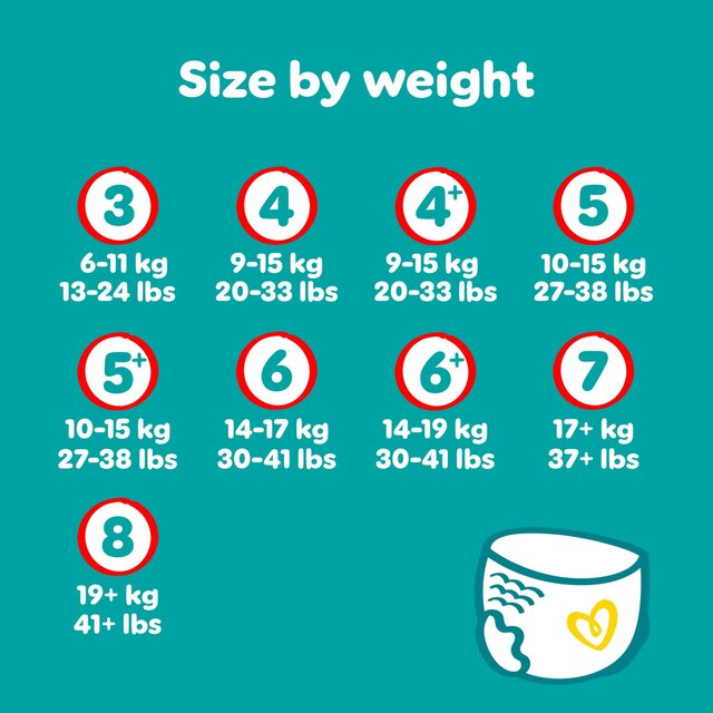 Pampers Baby-Dry Nappy Pants, Size 7 15kg+ Jumbo Pack thumbnail 9
