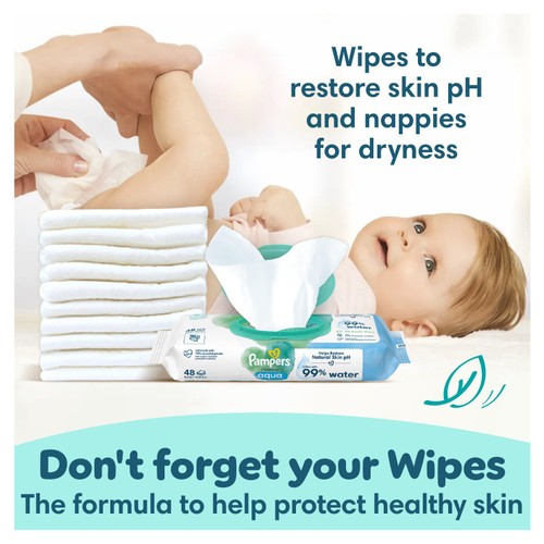 Pampers New Baby Nappies, Size 1 (2-5kg) Essential Pack thumbnail 8