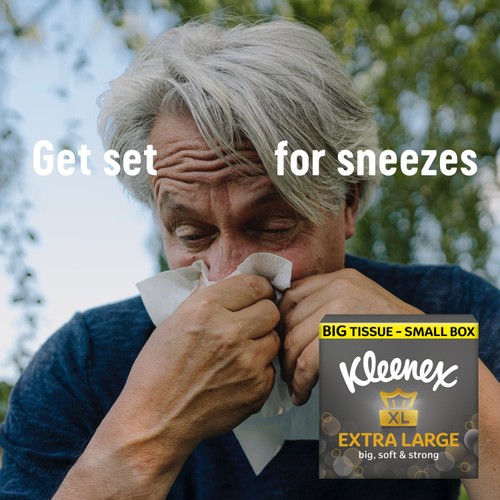 Kleenex Extra Large Tissues Compact Twin Pack thumbnail 7
