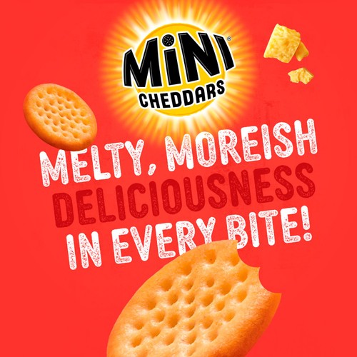 Jacob's Mini Cheddars Red Leicester Multipack Baked Snacks thumbnail 4
