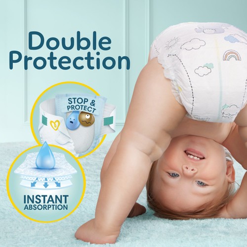 Pampers New Baby Nappies, Size 3 (6-10kg) Jumbo+ Pack thumbnail 3