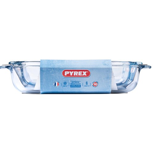 Pyrex Classic 2 Piece Rectangular Roaster Set thumbnail 3