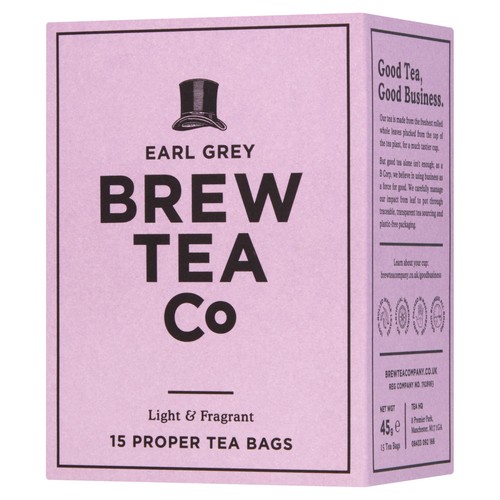 Brew Tea Co Earl Grey Tea Bags