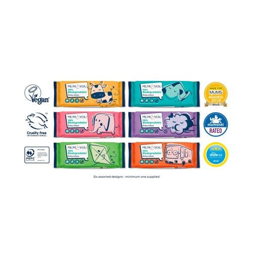 Mum & You 100% Biodegradable Baby Wipes thumbnail 3