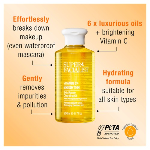 Super Facialist Vitamin C Cleansing Oil thumbnail 8