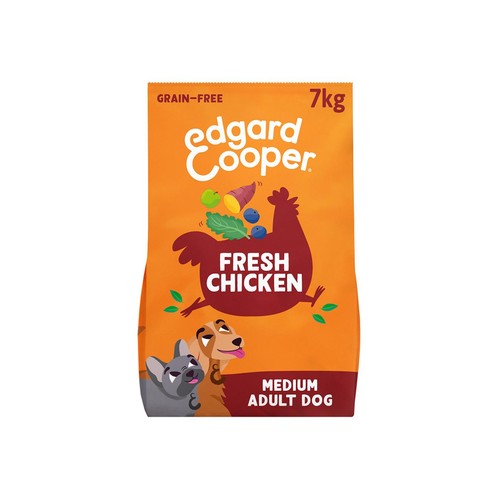 Edgard & Cooper Adult Grain Free Dry Dog Food with Fresh Free-Run Chicken