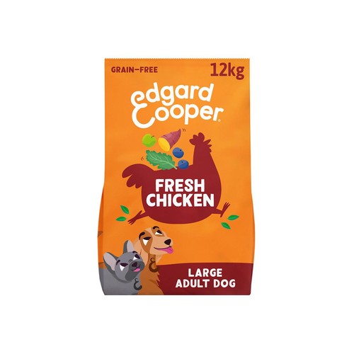 Edgard & Cooper Adult Grain Free Dry Dog Food with Fresh Free-Run Chicken