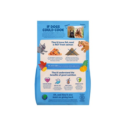 Edgard & Cooper Adult Grain Free Dry Dog Food with Fresh Norwegian Salmon thumbnail 2