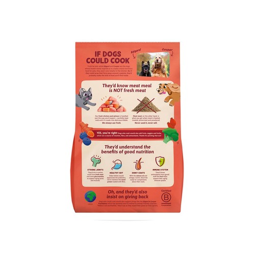 Edgard & Cooper Senior Grain Free Dry Dog Food Free-Run Chicken & Salmon thumbnail 2