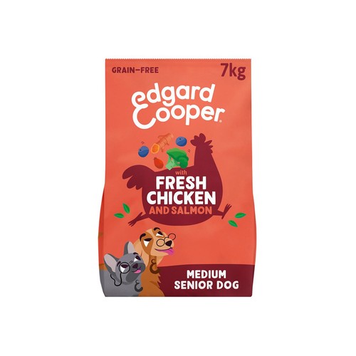 Edgard & Cooper Senior Grain Free Dry Dog Food Free-Run Chicken & Salmon