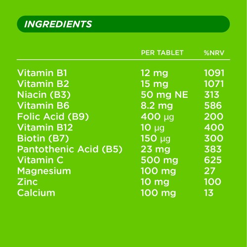 Berocca Blackcurrant Energy Vitamin Effervescent Tablets thumbnail 8