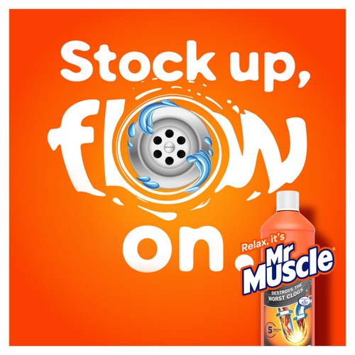 Mr Muscle Power Gel Drain Unblocker thumbnail 7