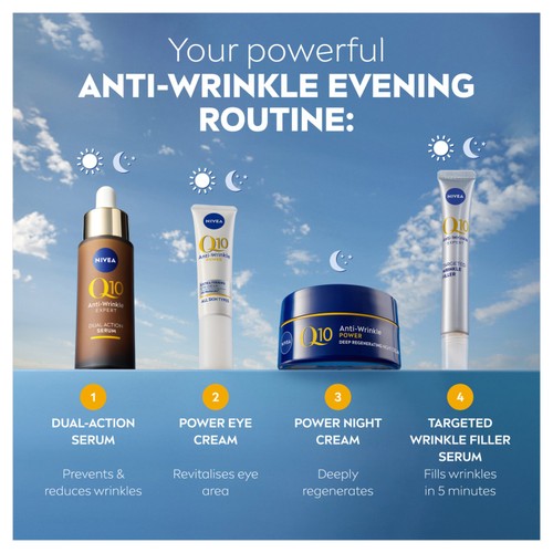 NIVEA Q10 Power Anti-Wrinkle & Firming Nourishing Night Face Cream thumbnail 2