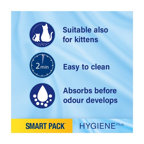 Catsan Hygiene Smart Pack 2x Inlays Cat Litter Dust-Free Litter Tray Liner thumbnail 2