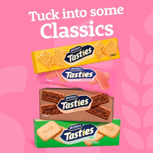 McVitie's Tasties Pink Wafer Biscuits thumbnail 4