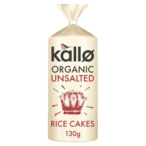 Kallo Organic Thick Slightly Salted Rice Cakes