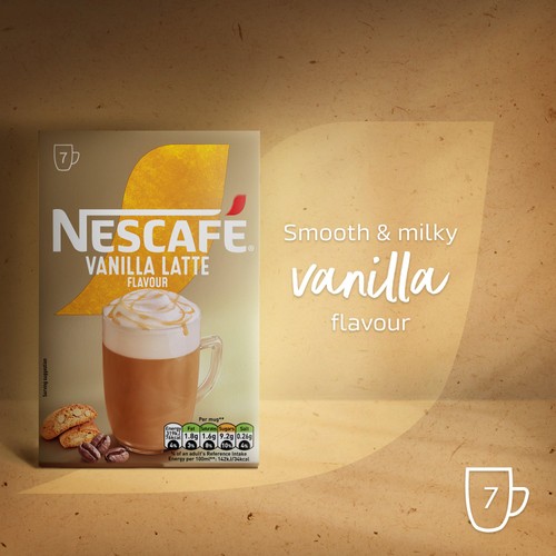 Nescafe Vanilla Latte Instant Coffee 7 Sachets thumbnail 6