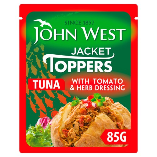 John West Jacket Toppers Tuna With a Twist Of Tomato & Herb thumbnail 2