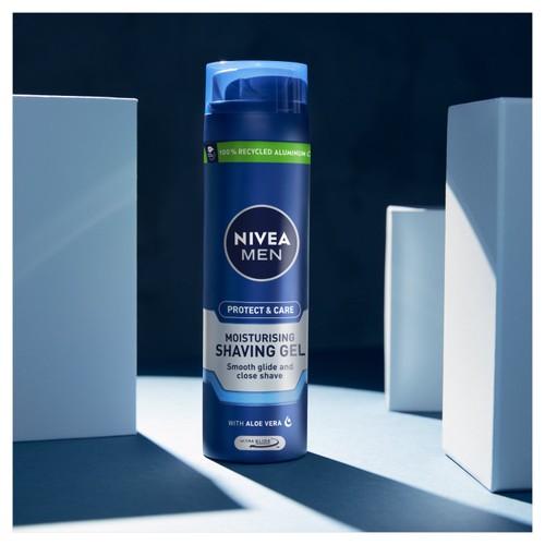 NIVEA MEN Protect & Care Moisturising Shaving Gel  thumbnail 3
