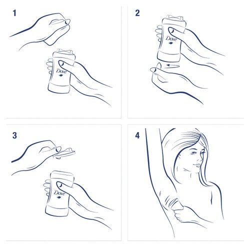 Dove Maximum Protection Original Clean Anti-Perspirant Cream Stick thumbnail 4