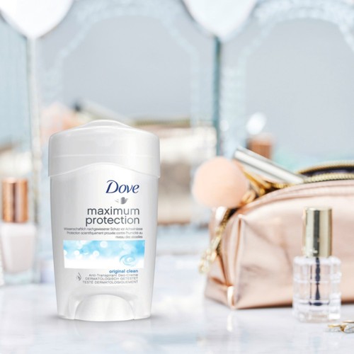 Dove Maximum Protection Original Clean Anti-Perspirant Cream Stick thumbnail 8