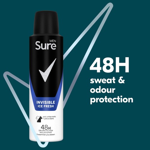 Sure For Men Invisible Ice Anti-Perspirant Deodorant thumbnail 2