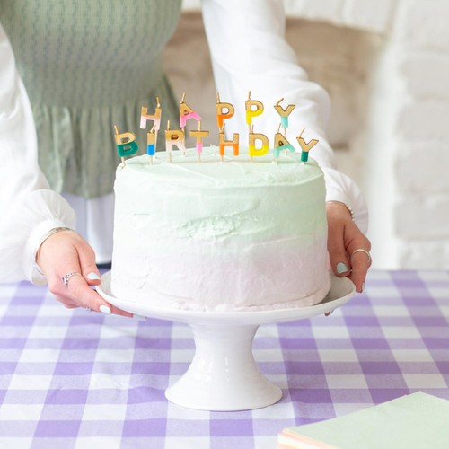 Talking Tables Rainbow Happy Birthday Candles thumbnail 3