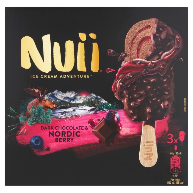 Nuii Dark Chocolate & Nordic Berry Ice Cream Stick thumbnail 2