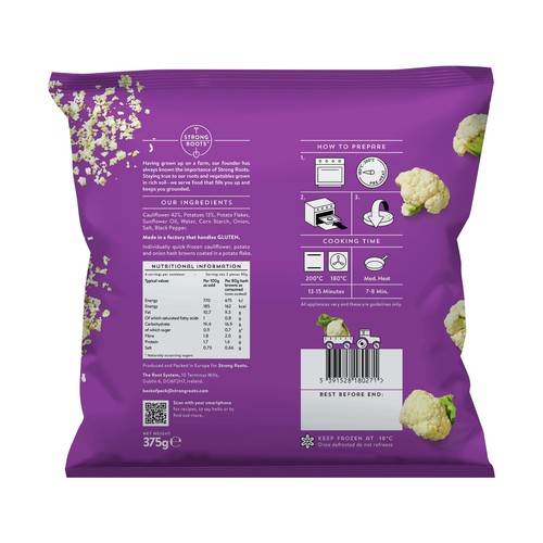 Strong Roots Cauliflower Hash Browns thumbnail 3