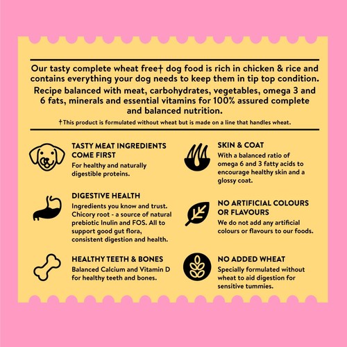 Wagg Wheat Free Dog Chicken & Rice thumbnail 5