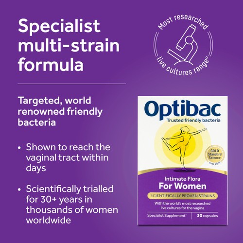 Optibac Probiotics For Women - 90 Capsules thumbnail 3