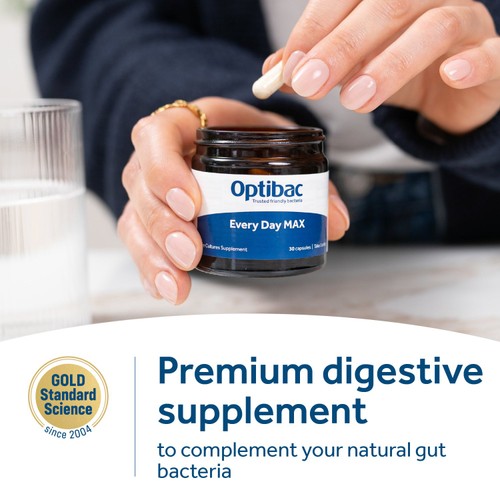Optibac Probiotics Every Day MAX - 30 Capsules thumbnail 2