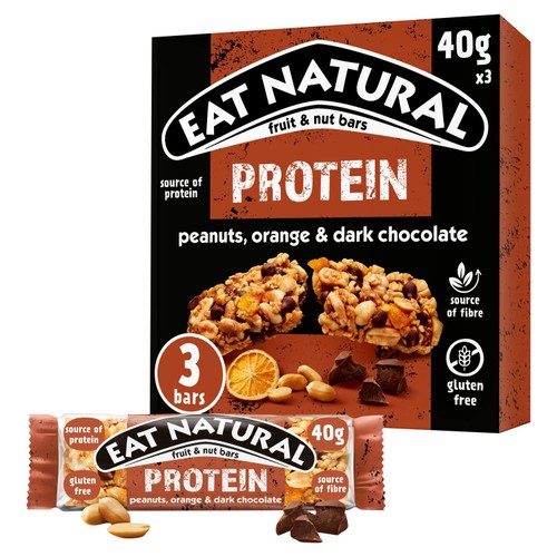 Eat Natural Protein Packed Chocolate & Orange Bars