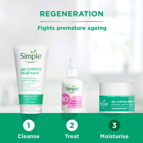 Simple Age Resisting Night Cream Moisturiser  thumbnail 4