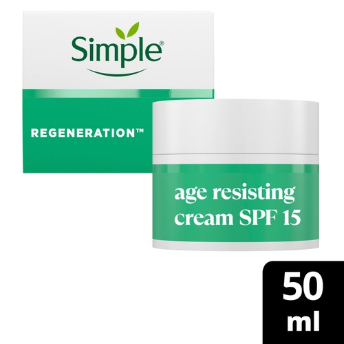 Simple Age Resisting Cream Moisturiser SPF 15  thumbnail 3