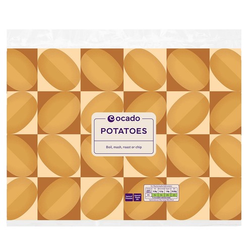 Ocado British White Potatoes thumbnail 2