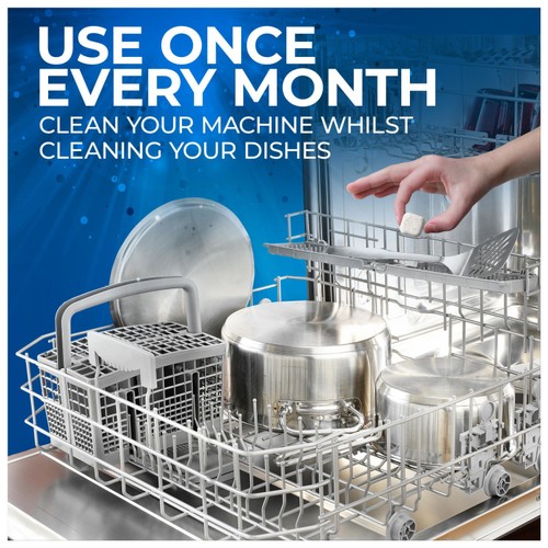 Finish In-Wash Dishwasher Machine Cleaner Tablets thumbnail 8