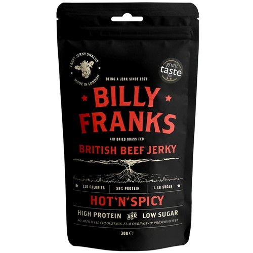 Billy Franks Hot 'N' Spicy Beef Jerky
