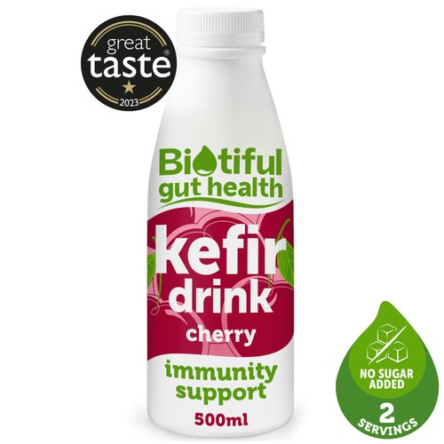Biotiful Kefir Drink Cherry thumbnail 2