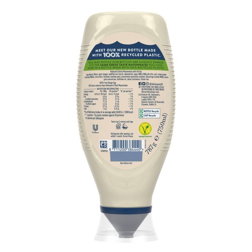 Hellmann's Lighter than Light Mayonnaise thumbnail 3