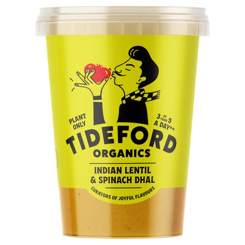Tideford Organic Lentil & Spinach Dhal Soup thumbnail 2