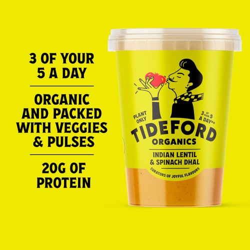 Tideford Organic Lentil & Spinach Dhal Soup thumbnail 3