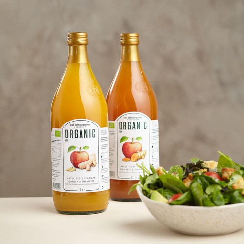 Eat Wholesome Organic Ginger & Turmeric Raw Apple Cider Vinegar thumbnail 3